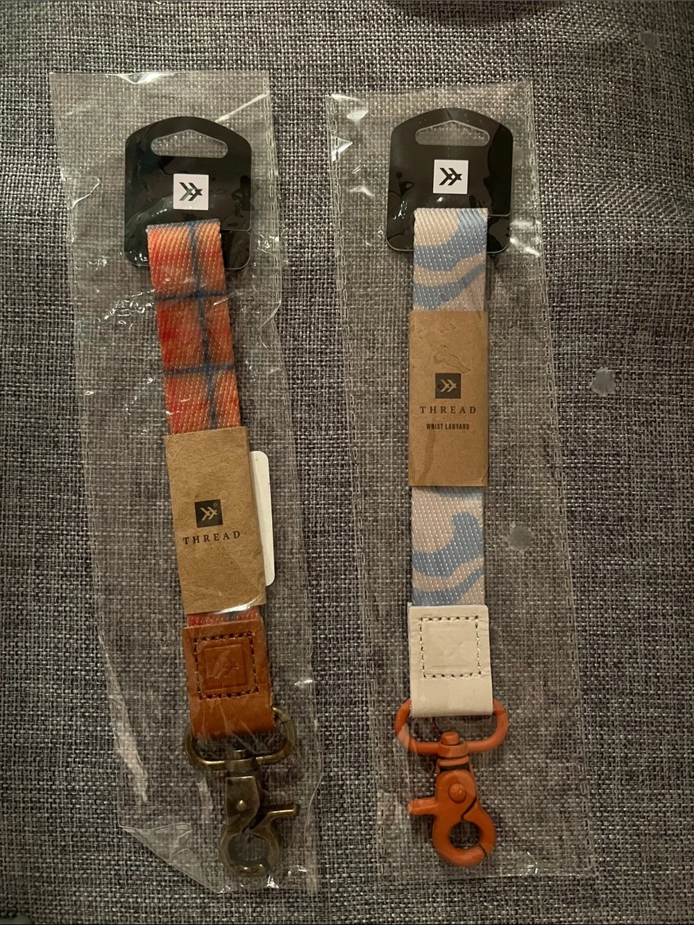 Thread Wristlet Keychains - Multi-Color (2-Pack)